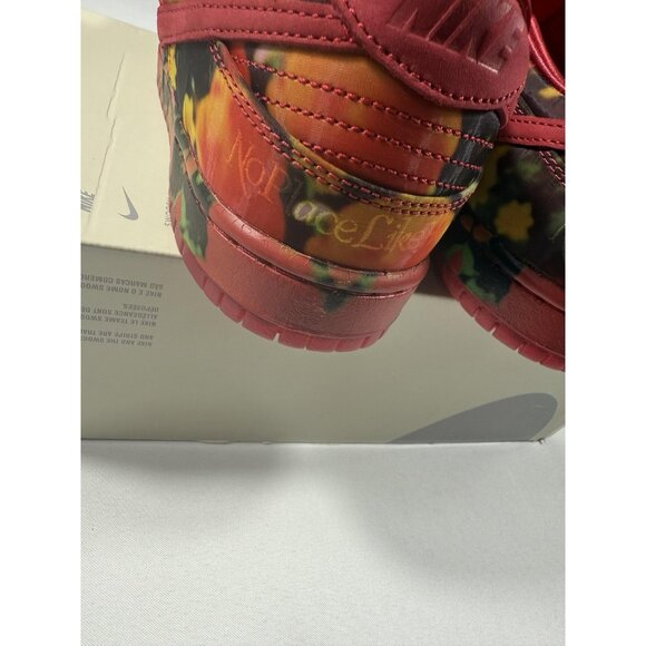 New Nike SB Dunk Low Pro WOO QS Shoes Mens Size 8 Red Wizard Of Oz FZ1291 600 main image 7